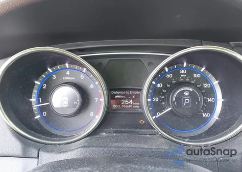 2013 Hyundai Sonata Gls z USA, uszkodzony, nr VIN 5NPEB4AC6DH662397